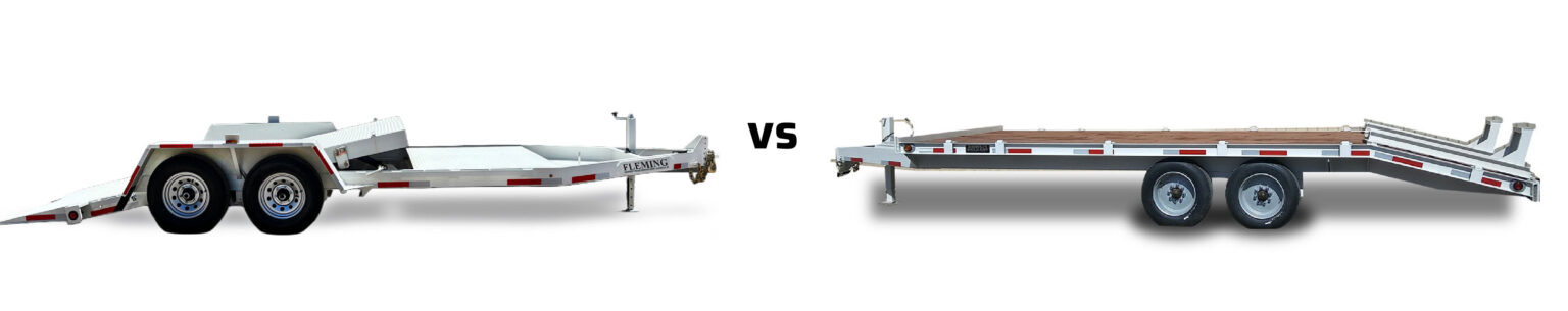 Choosing the Right Equipment Trailer: Tilt or Deckover with Mega Ramps ...