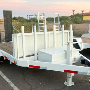 Tandem Axle Single Wheel Tagalong Trailer